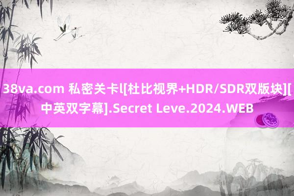 38va.com 私密关卡l[杜比视界+HDR/SDR双版块][中英双字幕].Secret Leve.2024.WEB
