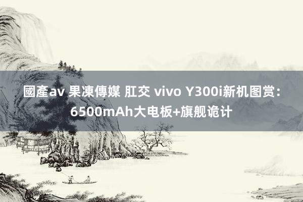 國產av 果凍傳媒 肛交 vivo Y300i新机图赏：6500mAh大电板+旗舰诡计