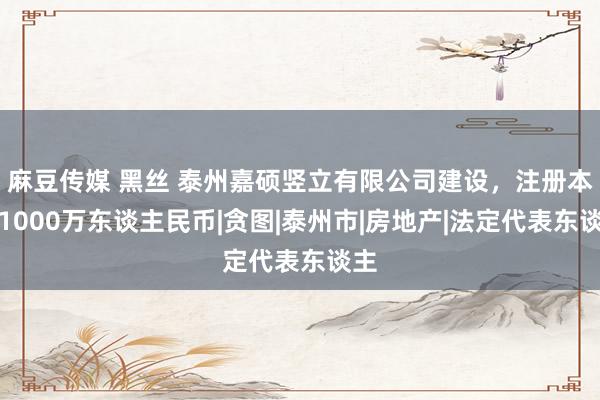 麻豆传媒 黑丝 泰州嘉硕竖立有限公司建设，注册本钱1000万东谈主民币|贪图|泰州市|房地产|法定代表东谈主